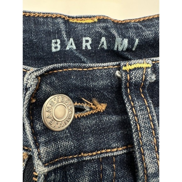 Barami Y2K Low Rise Flare Jeans Washed Blue Flares Urban bootcut - Picture 8 of 12